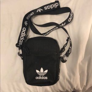 Adidas mini across the body tote bag
